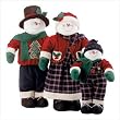 Decorative Snowman Family