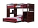 Twin over Full Modular Stairway Loft Bed with Desk