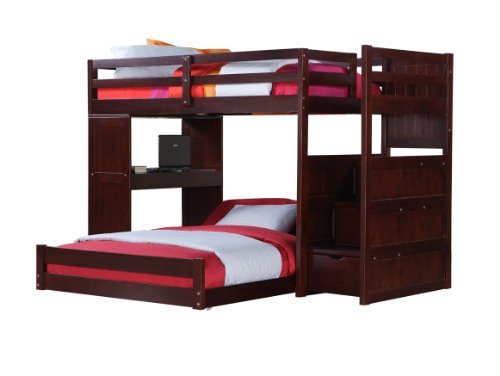 Twin over Full Modular with Desk