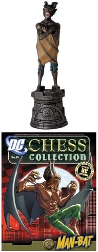 Eaglemoss DC Chess Figure & Collector Magazine #24 Man Bat Black Rook