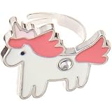 GYMBOREE(ジンボリー) ユニコーンリング ホワイト 小物ジュエリー・ヘアーアクセサリー One Size【並行輸入】