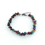 Buri Wood Seed Bead Anklet