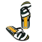 Green Bay Packers Big Logo Flip Flop