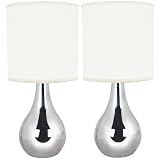 Eclipse Twin Touch Table Lamp - L634CH - Set of 2