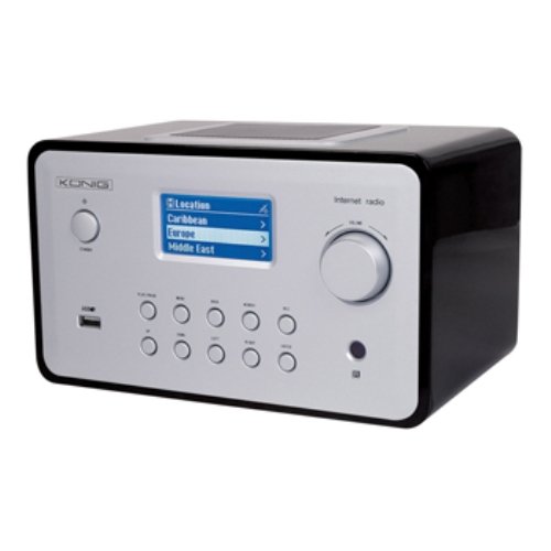 König HAV-IR20 Internetradio (MP3/WMA-Player, USB 2.0)