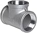 Stainless Steel 316 Cast Pipe Fitting, Tee, MSS SP-114, 1/2