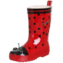 Kidorable Toddler/Little Kid Ladybug Rain Boot