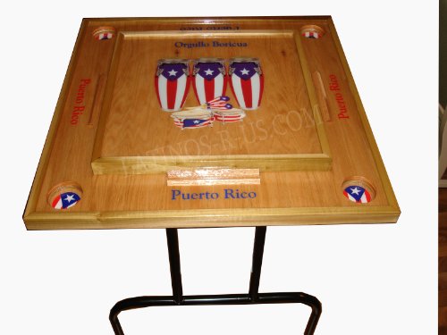 Puerto Rico Congas Domino table