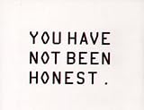 You have not been honest : contemporary film and video from the UK