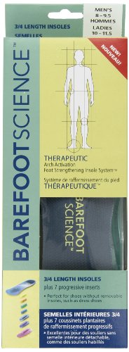 Barefoot Science Therapeutic Insole, 3/4 Medium, 2 Count On Sale