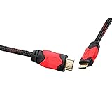 Caxico デジタル カメラ AV/HDMI ケーブル 5 フィート HDMI ミニ HDMI - 高速 HDMI の転送ケーブル