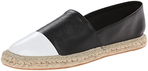 Rebecca Minkoff Women's Gavin Espadrille, Black/White, 7.5 M US