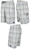 Review   / Lost WIDE OPEN 2 Mens Boardshorts in White Plaid