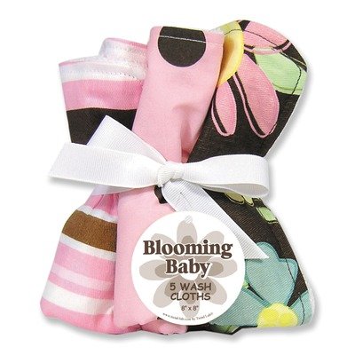 Blossoms Five Piece Terry Cloth Set