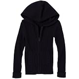 Dockers Girls 7-16 Hooded Ribbed Cardigan-School Uniform