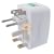 Universal World Wide Travel Charger Adapter Plug, White