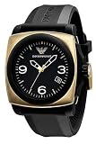 Emporio Armani montre homme caoutchouc noir AR5888