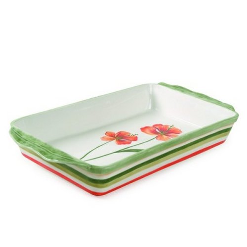 Fitz and Floyd In Bloom Rectangle Baker