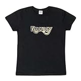Rooney Chrome Logo Ladies Fitted T-Shirt at Red Rocket