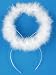 White Marabou Halo