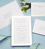 Platinum Border Invitation Kit