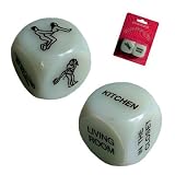 Liebes-Würfel KAMA SUTRA - Leuchten im Dunkeln