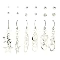 Xhilaration&reg; Star, Loop & Heart Charm Earring Set