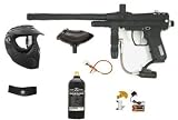 Paintball Gun Kingman Spyder Custom Painted Pilot ACS Refurbished Black Marker Set