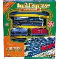 Int'l Express Battery Operated Train Set, 19 Pieces, Fenfa FF B/0 Train Series, International Express