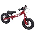 bike*star 25.4cm (10 Inch) Kids Learner Balance Beginner Run Bike Sport - Red