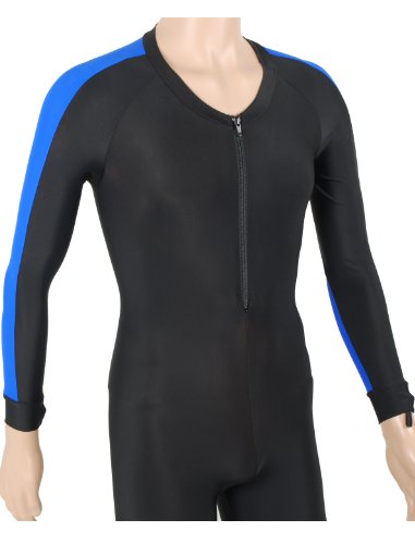Phantom Aquatics Snorkeling Swim Lycra Skin Full Suit Bodysuit Wetsuit, (Made In Canada)