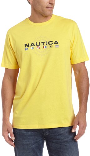 Nautica Mens Short Sleeve Compass Tee
