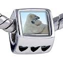 Pugster Polar Tragen Hug mit Herzen beads Passend f&uuml;r pandora Charme Armband