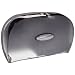 Georgia-Pacific GP 59209 Translucent Smoke Jumbo Jr. Two Roll Bathroom Tissue Dispenser, 20.02" Width x 12.26" Height x 5.67" Depth