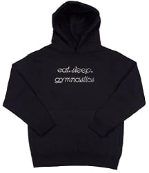Girls Gymnastics Hooded Sweatshirt "EAT, SLEEP, GYMNASTICS"