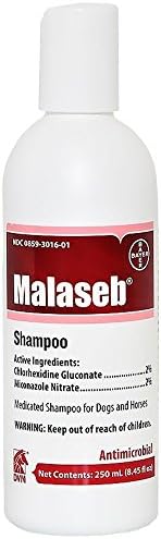 250 Ml, Malaseb Shampoo Highly Effective for Ringworm