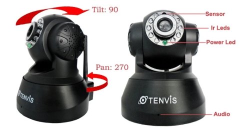 SUNVELL JPT3815-Black Indoor Wireless WIFI IP Camera CCTV Remote Security Night Vision Camera SUNVELL JPT3815-Black Indoor Wireless WIFI IP Camera CCTV Remote Security Night Vision Camera