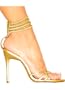 Hot Multi-Ankle Band Stilettos from Hot Fash Shoes - HILTON Gold