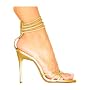 Hot Multi-Ankle Band Stilettos from Hot Fash Shoes - HILTON Gold