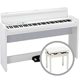 KORG LP-380 WH �y���Ꭹ�݈֎q�Z�b�g�I�z�R���O �d�q�s�A�m �z���C�g (LP380)