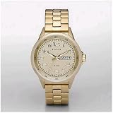 Fossil Women's AM4333 Maddox Stainless-Steel Champagne Dial Watch