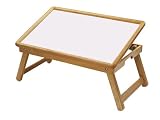 FTS - Bed Desk / Tray with Flip Top Beechwood Finish 137-202-06