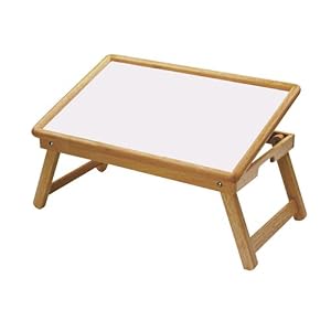 Breakfast Bed Tray, Flip Top, Foldable Legs by Nesting Instincts