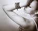 Wallmonkeys Peel and Stick Wall Decals - Beautiful Young Woman with Pearls - Removable Graphic