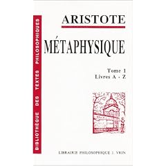 M�taphysique, tome 1: livre A-Z
