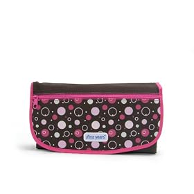 The First Years The First Years Deluxe Fold and Go Diapering Kit, Black/PinkThe First Years The First Years Deluxe Fold and Go Diapering Kit