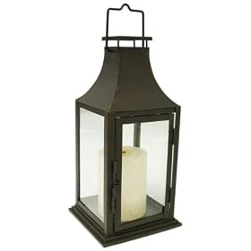 Tall Square Candle Lantern