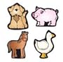 Carson Dellosa DJ-668032 Farm Friends Shape Stickers