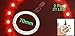 2 x 70mm Red 21 SMD LED Rear Angel Eyes Ring Light