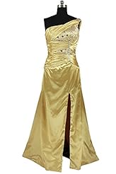 2015 Satin One Shoulder Sleeveless Evening Dress/Homecoming Dress/Prom Dress/Quinceanera Dress/Wedding Party Dress 